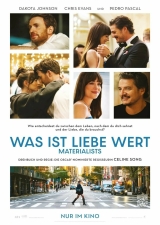 Filmplakat Was ist Liebe wert - Materialists..