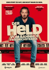 Filmplakat Der Held vom Bahnhof Friedrichstraße.
