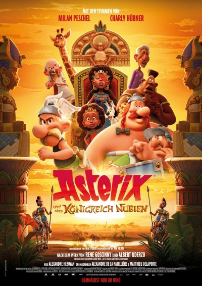 Filmplakat: Kids Preview: Asterix und das Königreich Nubien