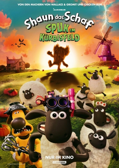 Filmplakat: Kids Preview: Shaun das Schaf - Spuk im Kürbisfeld