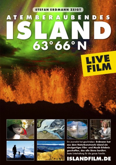 Filmplakat: Live-Filmreportage von Stefan Erdmann