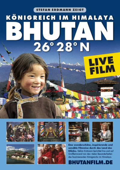 Filmplakat: ISLAND 63 66 N - Film & Konzert, und um 16: 45 Uhr Bhutan